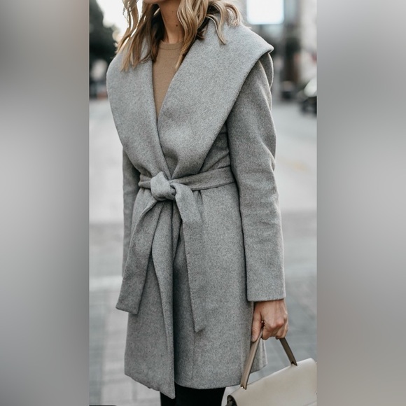 Ann Taylor Jackets & Blazers - Ann Taylor Shawl Collar Belted Coat